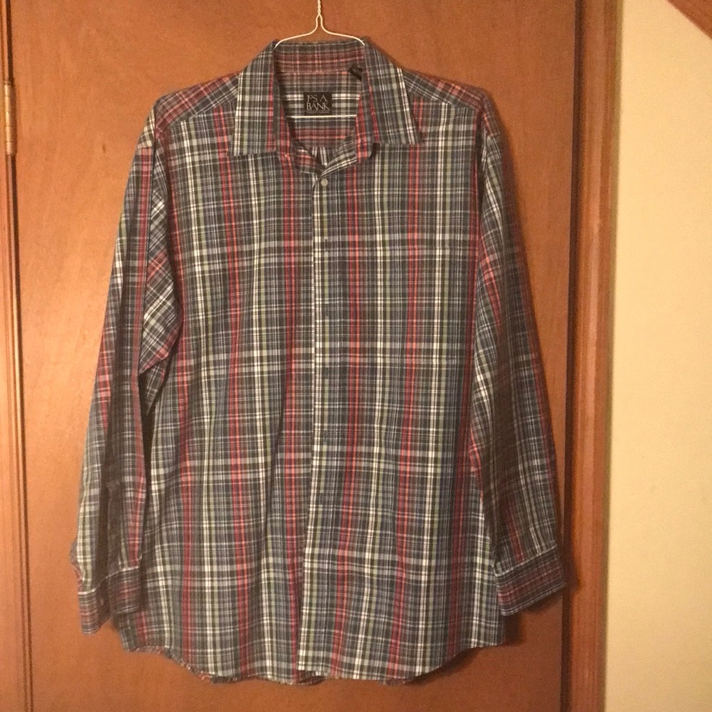 Joseph A Bank Traveler’s Collection casual button down